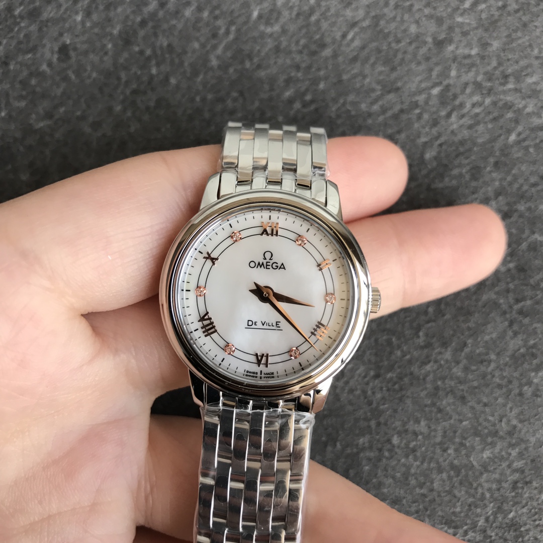 ZF廠真“芯”出品 歐米茄蝶飛石英繫列腕錶¥2800.00元/件