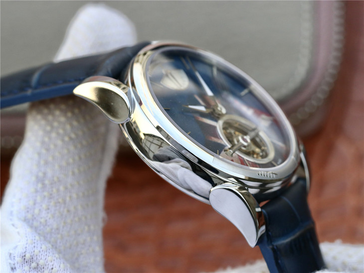 JB帕瑪強尼TONDA繫列PFS251款頂級陀飛輪腕錶 皮帶錶 搭載真陀飛輪手動上鏈機械機芯 男士腕錶￥3680