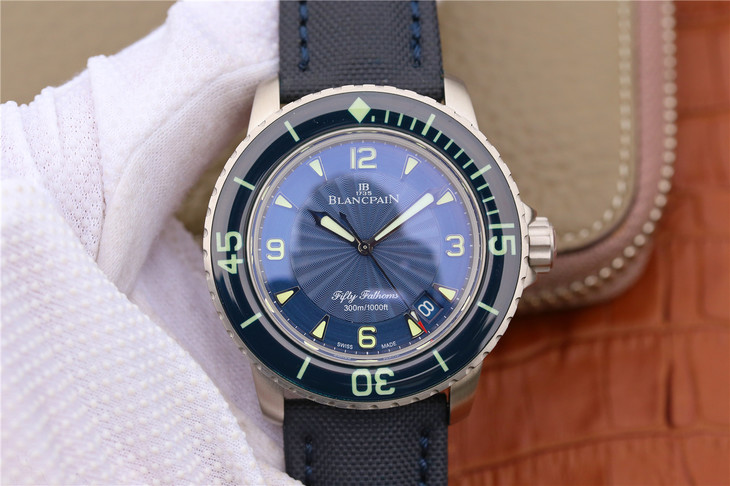 ZF寶珀五十噚5015-1140-52B藍色100%原裝開模男士腕錶￥3480
