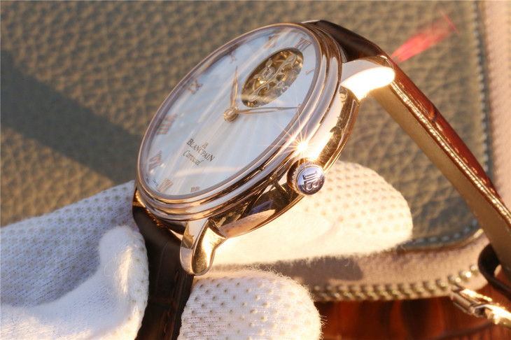 寶珀經典繫列66228自動真陀飛輪腕錶腕錶尺寸42mm男士￥5480