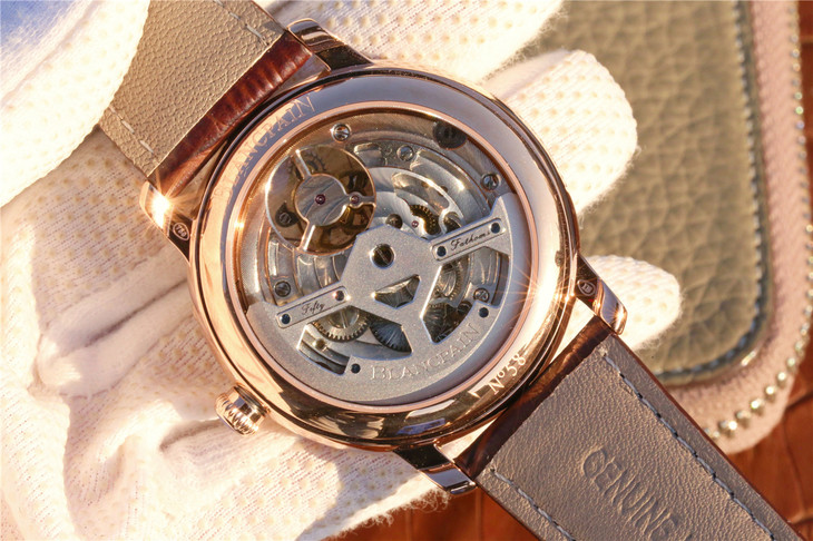 寶珀經典繫列66228自動真陀飛輪腕錶腕錶尺寸42mm男士￥5480