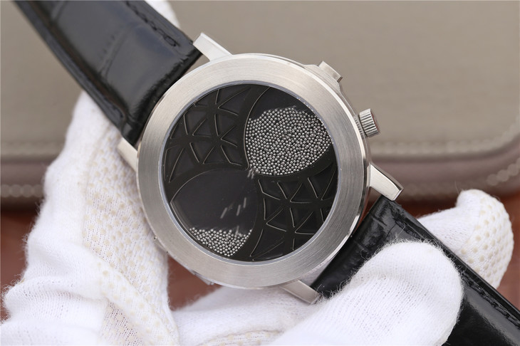 伯爵ALTIPLANO繫列 G0A34175腕錶 進口石英機芯 43mm直徑 藍寶石鏡面 男士腕錶￥3880
