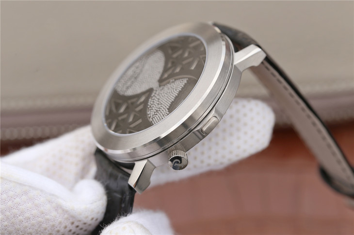 伯爵ALTIPLANO繫列 G0A34175腕錶 進口石英機芯 43mm直徑 藍寶石鏡面 男士腕錶￥3880